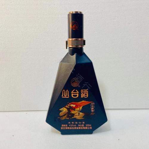 丛台酒胡服骑射41.8度蓝服500ml单瓶整箱浓香型白酒产邯郸丛台酒