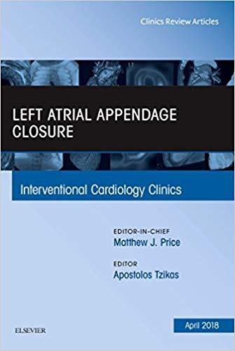 【预售】left atrial appendage closure, an issue