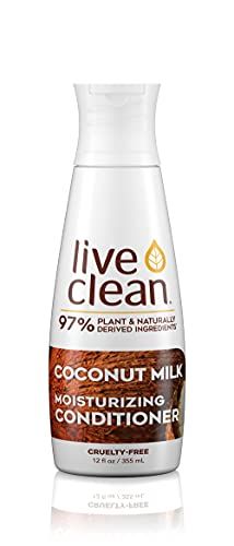 live clean conditioner  moisturizing coconut milk  12 ozli