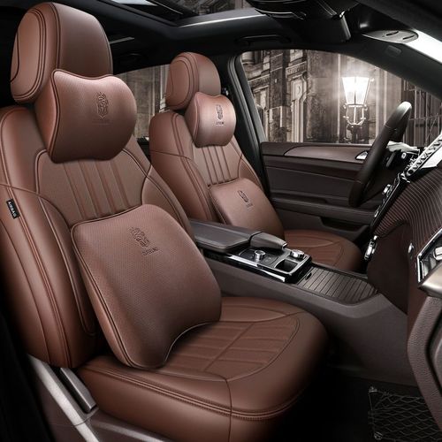 真皮汽车座坐垫四季保时捷帕拉梅拉panamera卡宴macan911boxster