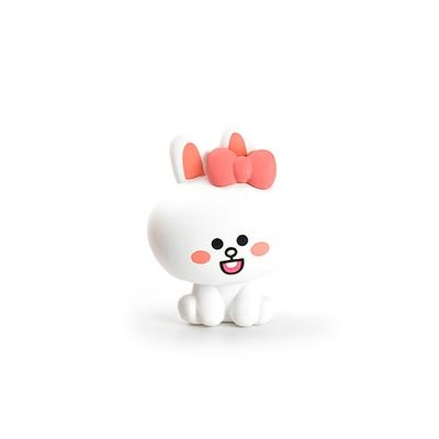 linefriends布朗熊电脑显示器装饰品可爱少女车载办公