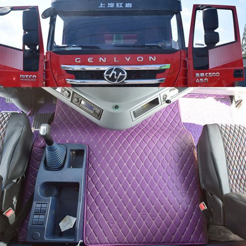 红岩杰狮c500汽车脚垫 杰狮c100m100丝圈脚垫 新金刚m500货车脚垫