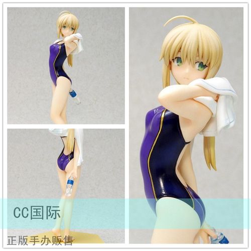 cc正版现货 wave fate saber 塞巴 吾王 泳装水着 手办