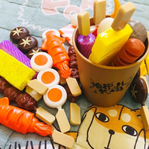 儿童过家家厨房玩具仿真食物烧烤火锅串串香幼儿r园烧烤炉宝宝做