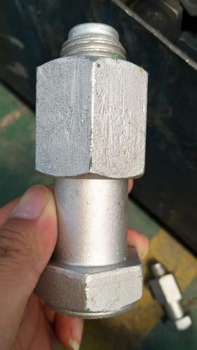 塔机配件 铰制孔螺栓m27x89【10.9级】两螺母一弹垫一平垫