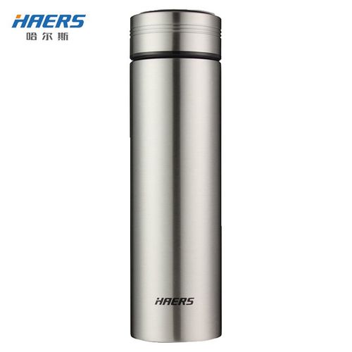 哈尔斯真空保温杯显温杯450ml 304不锈钢保冷泡茶杯水杯子男女士喝水