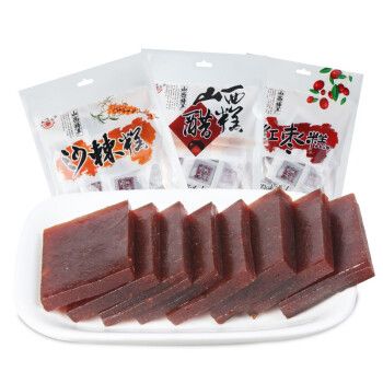 山西特产山西醋糕沙棘糕 红枣糕 惠心园特色小吃128g*3袋零食小吃 红