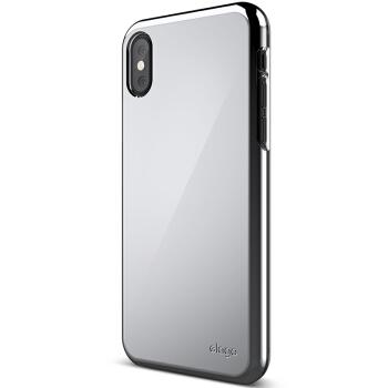 elago 韩国iphonex手机壳 适用于苹果x商务现代彩虹硬壳手机保护套 铬