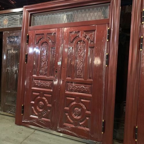 防晒非标门入户门防盗门庭院大门别墅门子母门对开门四开子母门