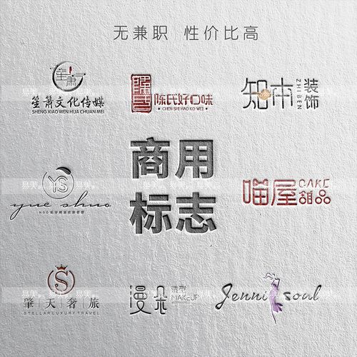 店铺名字logo设计字体门牌头像外卖淘宝公司标网红服装商蛋糕专业