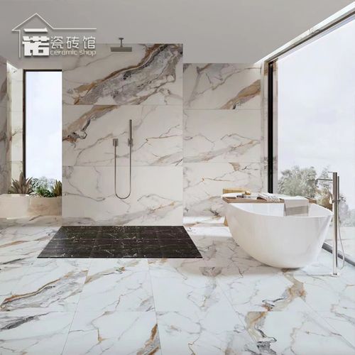 卡拉卡塔金通体大理石瓷砖750x1500北欧客厅地砖酒店厕所背景墙砖
