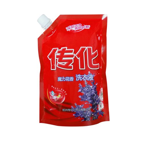 传化洗衣液魔力花香家用500g/袋装高效除菌深层洁净香味持久