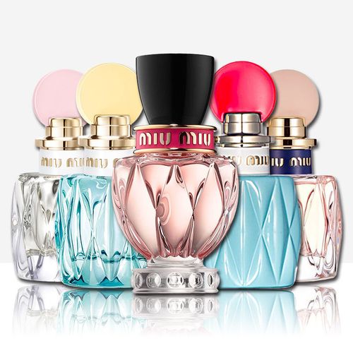 miumiu缪缪同名女士香水 红盖粉漾滢蓝玫瑰之水铃兰twist原装正品