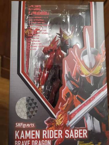 万代 shf 假面骑士圣刃 飞羽真 烈火剑 saber 勇气飞龙 正品myc3