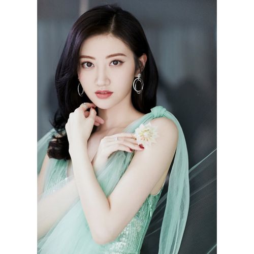 景甜影视美女明星写真照片海报相框墙画宿舍餐厅客厅酒吧装饰画