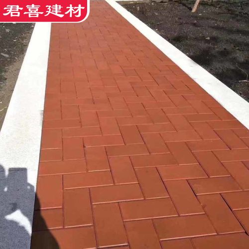 地砖陶土砖100x200烧结砖透水地砖园林庭院红砖广场户外停车场劈开砖