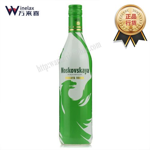 苏联绿牌伏特加俄罗斯苏绿moskovskaya vodka750ml