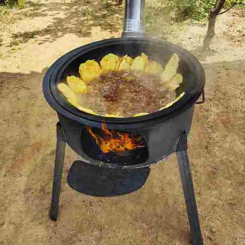 柴火灶家用烧木柴大锅灶农村地锅便携户外野炊野营炉具移动柴火炉