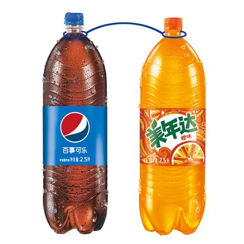 5l 美年达搭扣促销装饮料