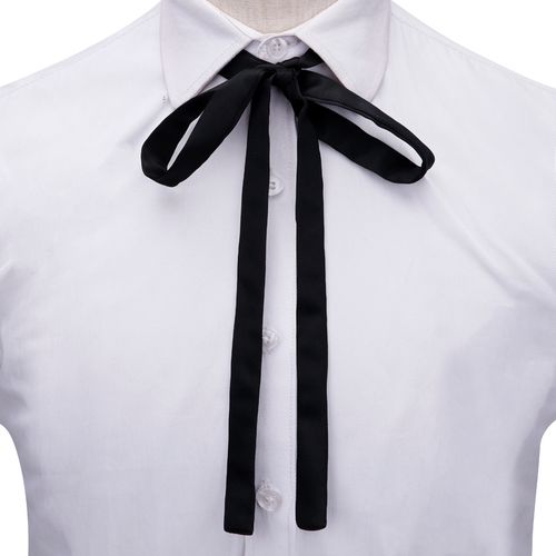 日系jk制服黑色自系领绳毕业照学院风蝴蝶结飘带领花领结女