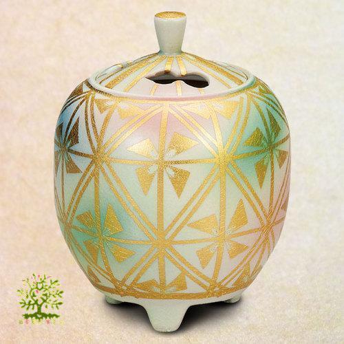 3号 金箔彩釉 山田登阳志作 瓷器原装进口