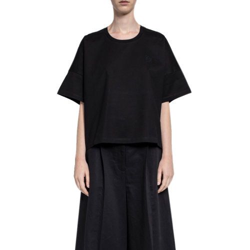 loewe/罗意威 21春夏 女装 服饰 刺绣棉质圆领 女士短袖t恤