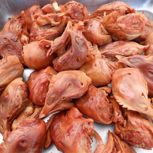 诸城熏烧鸡头香卤鸡头即食熟食鸡头新鲜烧鸡头下酒熏鸡头开袋即食