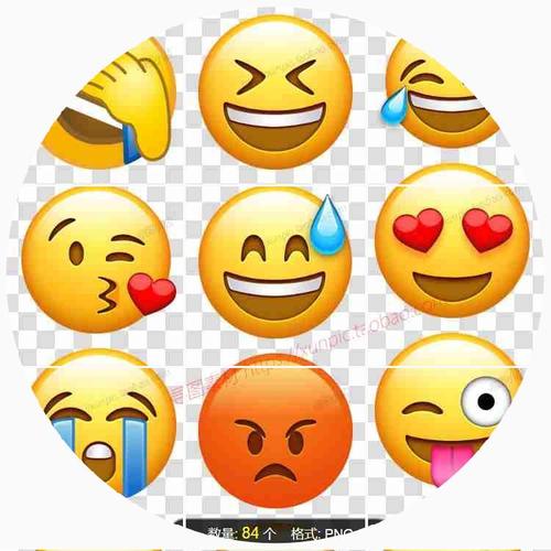 emoji表情图片流泪的表情包大全高清png素材高兴难过无奈符号可爱