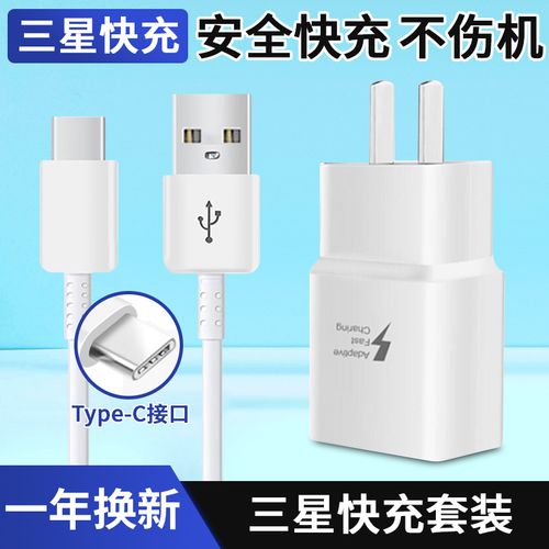 索赢 三星s9 充电器头快充三星s10 /s8 /note10 c9pro/note8/9闪充