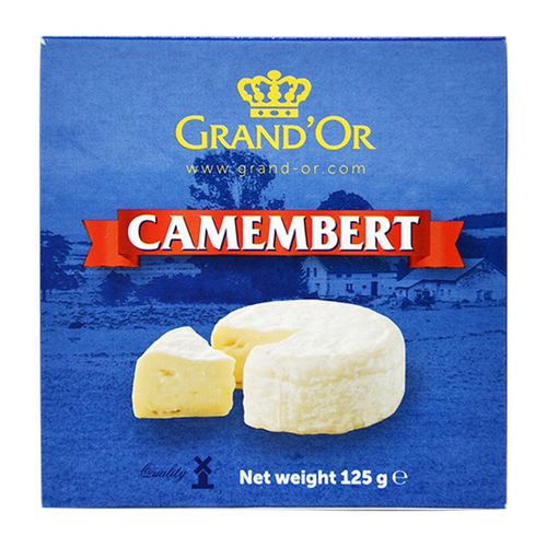 格兰特卡蒙贝尔布里奶酪125g brie金文必然干酪进口芝士camembert即食