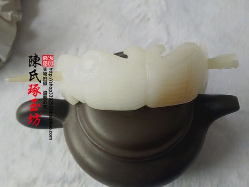 琅琊榜梅长苏同款玉发冠汉服凹雕花玉发夹发箍发带发冠龙头玉簪