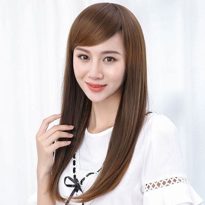 新假发女长发 长直发隐形无痕蓬松自然逼真网红全头发