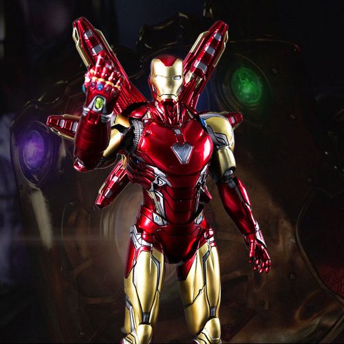 万代钢铁侠mk85 咪咕复仇者联盟钢铁侠mk85高还原1:9超可动摆件收藏