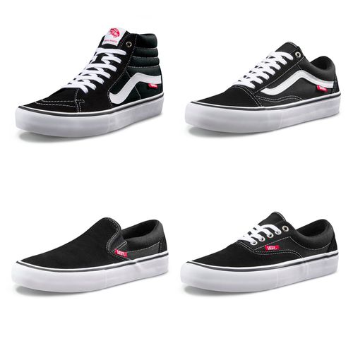 正品vans滑板鞋经典款old skool sk8 hi era pro懒人鞋1985滑板