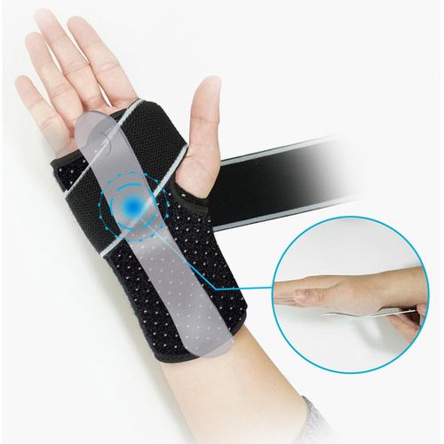 手掌骨折固定器带钢板护腕固定扭伤男手腕关节运动护手套骨折护具夹板