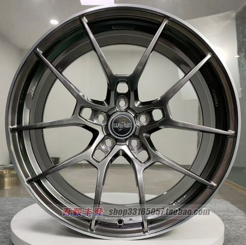 19 20 21 22寸适用法拉利劳488斯莱斯帕拉梅拉迈凯伦灰色锻造轮毂