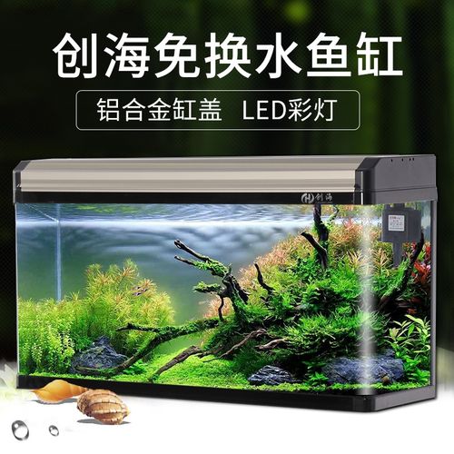 鱼缸水族箱客厅小中型家用落地玻璃鱼缸免换水懒人生态鱼缸金鱼缸