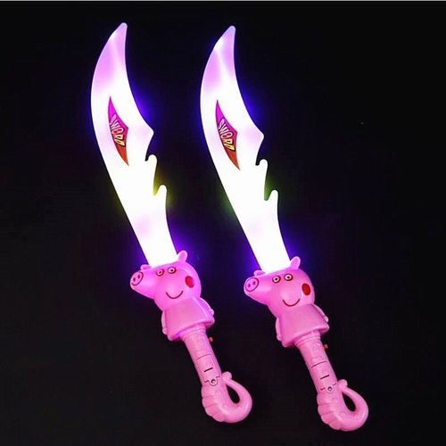 发光电子小刀小号迷你闪光刀剑小s孩兵器夜市地摊热卖儿童玩具