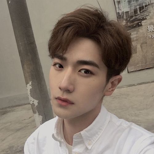 网红同款假发男中分刘海短发卷发韩版帅气逼真自然蓬松男士全头套