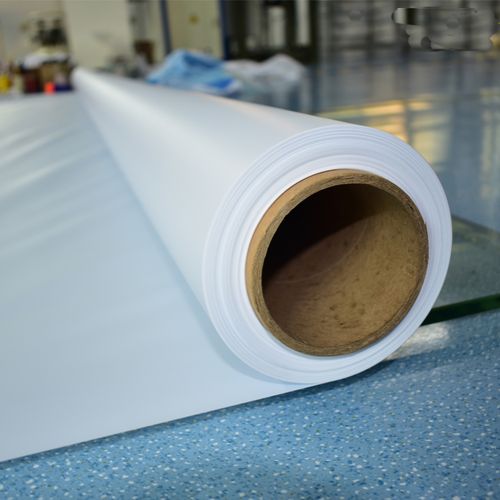 灯箱布白色透光布窗帘店展厅透光膜pvc材料假窗背景灯膜软膜天花