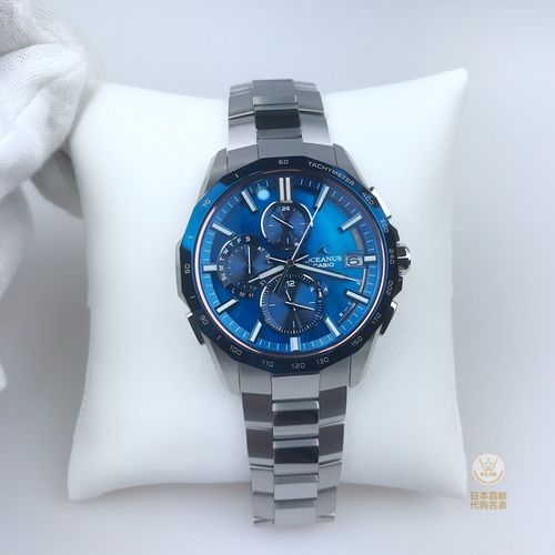 卡西欧 oceanus海神 限量钛合金电波蓝牙男表 ocw-s4000e -2ajf