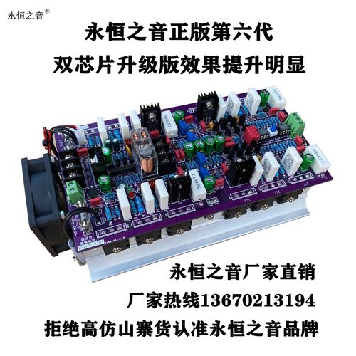 永恒之音a1第六代原装进口hifi发烧级大功率后级功放板音响成品板