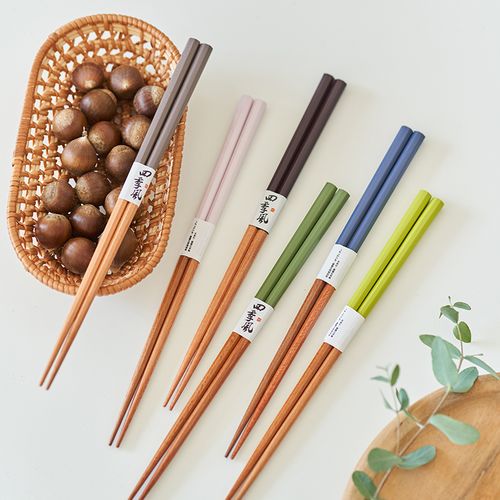 肆月散漫创意尖头筷子一人一双 好看的筷子ins风可爱女少女心