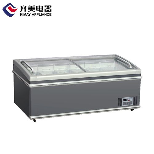 齐美岛柜冰柜商用大容量组合卧式冷冻柜超市冷柜柜冷藏展示蛋糕柜