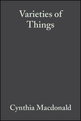 预订 varieties of things - foundations of. [9780631186953]
