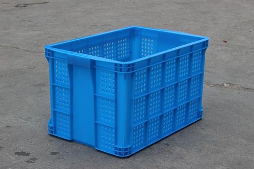 周转筐蔬菜长方形新料塑料圆眼筐周转箱水果框镂空果蔬筐子加厚匡