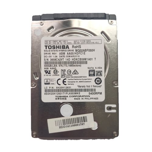 5寸500g笔记本硬盘mq01acf050机械硬盘sata