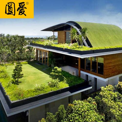 阳光房遮阳草坪仿真房顶隔热装饰屋顶阳光房玻璃楼顶遮阳天台草皮