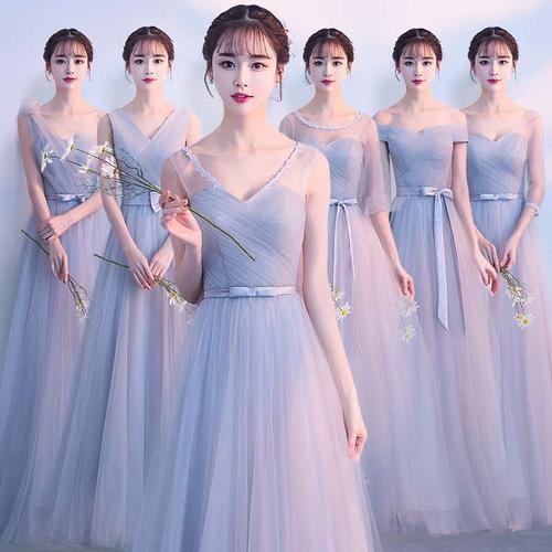 宴会晚礼服长款2020夏季新款新娘敬酒服伴娘服短款