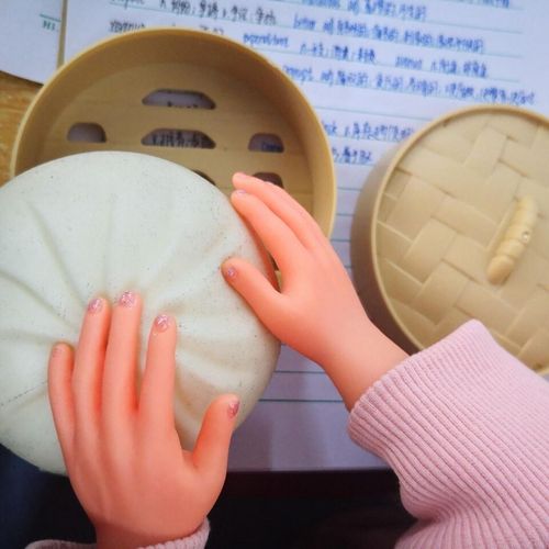 撸猫手套小手芭比小手指套同款小手手网红迷你手m掌创意搞怪